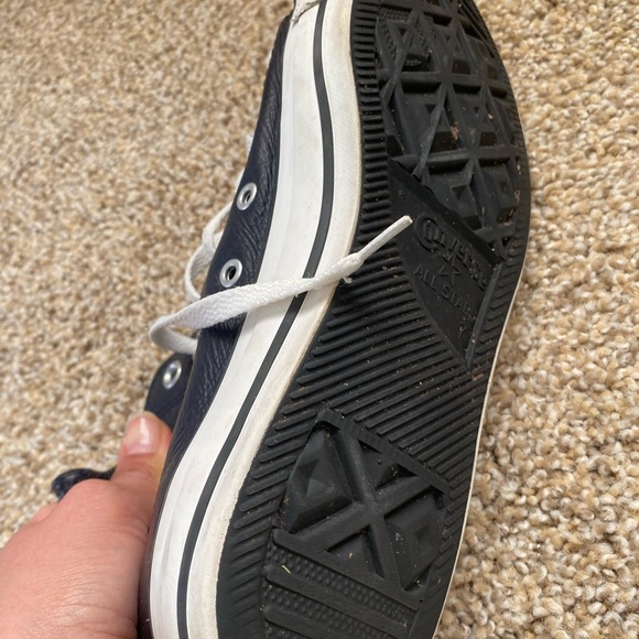 Converse
Men's Blue Chuck Taylor All Star Leather High-top - Picture 8 of 9